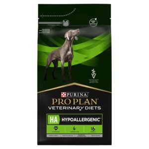 PURINA Pro Plan Veterinary Diets Canine HA Hypoallergenic- sausas maistas šunims - 3 kg