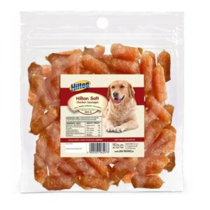 HILTON Soft chicken sausages - skanėstas šuniui - 500g