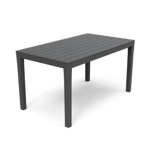 Lauko stalas PROGARDEN SUMATRA 01790, pilkas, 138×80×72 cm - Image 3