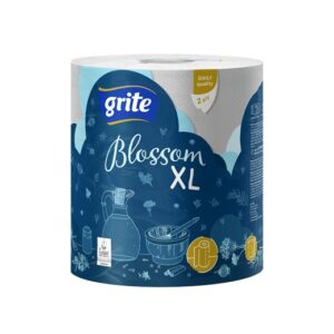 Popierinis rankšluostis Grite Blossom XL, 2 sl.