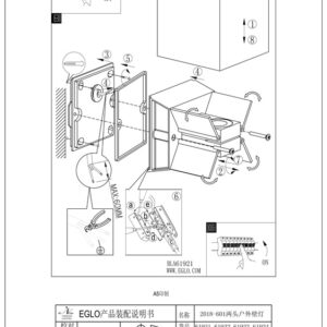 ŠVIEST TVIRT CALPINO 97242 LED 2X3.3W - Image 2