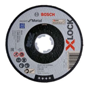 Pjovimo diskas BOSCH X-LOCK 125x2,5 mm