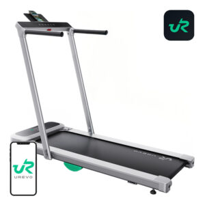 UREVO FoldiMix 5 Pro electric treadmill sidabro spalvos