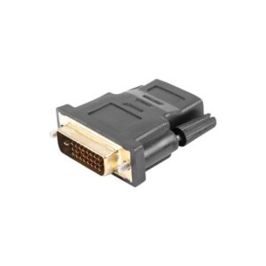 Lanberg AD-0010-BK kabelių lizdinio / kištukinio jungčių tipo keitiklis HDMI DVI-D Juoda