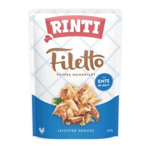 RINTI Filetto Chicken fillet with duck - drėgnas ėdalas šunims - 100g