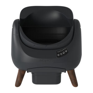 Catlink Open X išmanusis savaime išsivalantis tualetas katėms pilkos spalvos