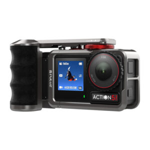 Metal protective case with Puluz handle for DJI Osmo Action 5 Pro / Action 4 / Action 3 - Image 2