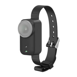 Silicone band / Pet collar Puluz for DJI Osmo Nano Black