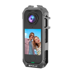 Puluz metal protective case for Insta 360 X4 Air Gray - Image 2