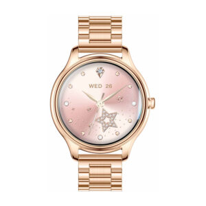 COLMI L28 Išmanusis laikrodis (Gold + gold steel strap) - Image 2