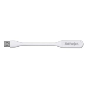 Activejet USB LED kompiuterio lempa Balta