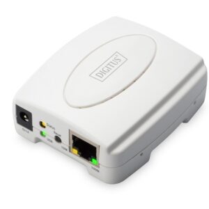 Digitus DN-13003-2 spausdinimo serveris Eterneto LAN Balta