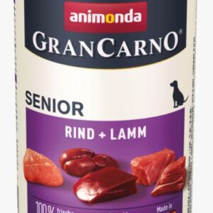 ANIMONDA GranCarno Senior Beef with lamb - šlapias maistas šunims - 400g