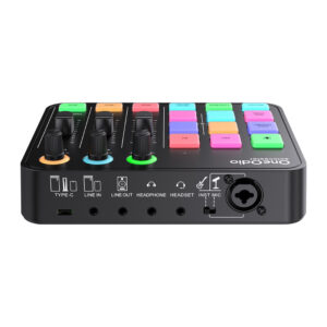 OneOdio Solocaster Audio Mixer and Sound Card - Image 4