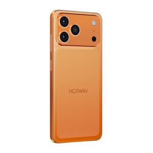 HOTWAV A17 Pro Max išmanusis telefonas oranžinės spalvos - Image 3