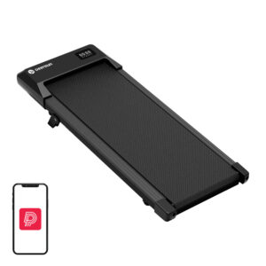 DeerRun Q2 Urban elektrinis bėgimo takelis juodos spalvos