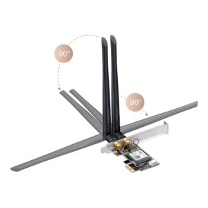 Cudy WE3000 tinklo plokštė Vidinis WLAN / Bluetooth 2400 Mbit/ai