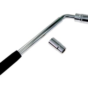 Teleskopinis raktas with 2 sockets 17-19 and 21-23 mm