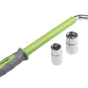 Teleskopinis raktas with 2 sockets 17-19 and 21-23 mm