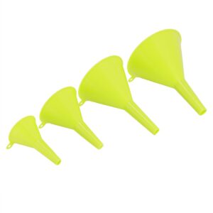 Set of plastic piltuvass, 4 pcs