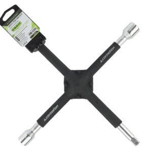 Kryžminis raktas ratams 16x350mm, 17-19-21-1/2 " strengthened,  rubberized