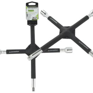 Kryžminis raktas ratams 16x350mm, 17-19-21-1/2 " strengthened,  rubberized - Image 3