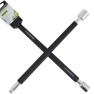 Kryžminis raktas ratams 16x400mm, 17-19-21-1/2 "rubberized - Image 2