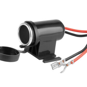 Socket 12V 15A, single, electric, waterproof