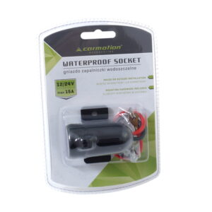 Socket 12V 15A, single, electric, waterproof - Image 2