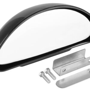 Additional panoramic exterior rearview mirror, black, 60x150 mm