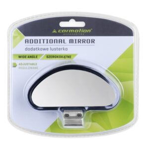 Additional panoramic exterior rearview mirror 58x112mm, black - Image 3