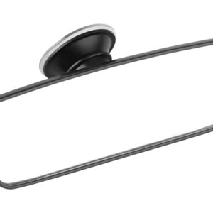 Interior mirror with suction cup 61x184 mm, black