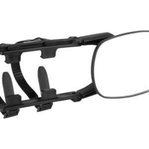 Additional rearview mirror, overlay for towing