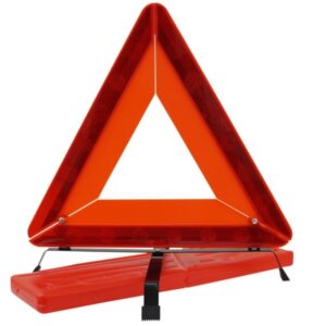 Avarinis trikampis large, plastic inside, in box, E11