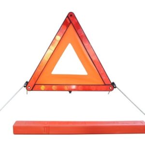 Avarinis trikampis, small, center made of PVC film, in case, E11