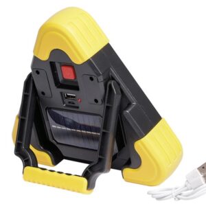 Solar LED avarinis trikampis with COB lamp - Image 4