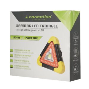 Solar LED avarinis trikampis with COB lamp - Image 5