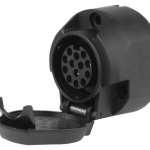 Socket 13 PIN for trailer, plastic