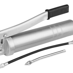 Grease gun with flexible and rigid tip, 500g