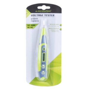 DC / AC voltage tester with LCD, 12-250V - Image 3