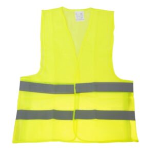 High-visibility liemenė, yellow