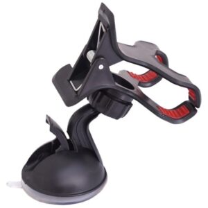 Universal holder "Double clip" with suction cup, max. Range approx. 90 mm