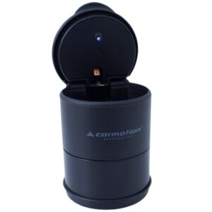 Car ashtray, backlit, black - Image 2