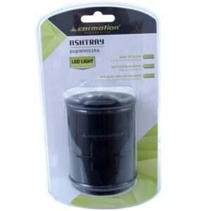 Car ashtray, backlit, black - Image 3