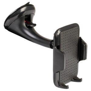 Universal holder with suction cup, black