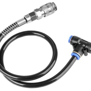 Pneumatic tee-reducer with 12 mm / 6 mm / 6 mm hose, 10 atm