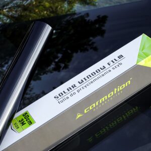 Plėvelė tamsinimui Super Dark Black for car window tinting, 50x300 cm - Image 3