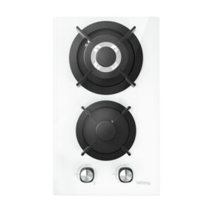 ISEASY MGBG-312A dujinė kaitlentė, 2 degikliai baltos spalvos - Image 2