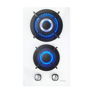 ISEASY MGBG-312A dujinė kaitlentė, 2 degikliai baltos spalvos - Image 3