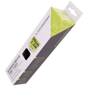 Windshield tint strip Silver Black, 20x150 cm - Image 3